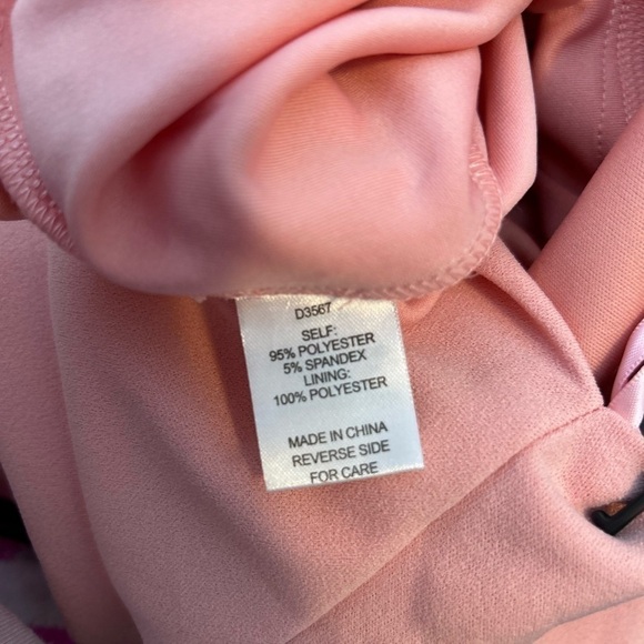 Alexia ADMOR Draped One-Shoulder Jumpsuit on pink blush - Picture 13 of 16